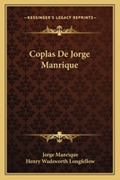 Coplas a la muerte de su padre 116274328X Book Cover