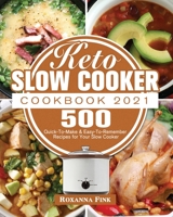 Keto Slow Cooker Cookbook 2021 1952832853 Book Cover