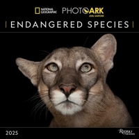 National Geographic: Endangered Species 2025 Wall Calendar 0789345374 Book Cover