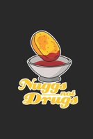 Nuggs not Drugs: 6x9 FOOD - dotgrid - dot grid paper - notebook - notes 1699644217 Book Cover
