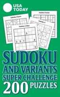 USA TODAY Sudoku and Variants Super Challenge: 200 Puzzles 1524869910 Book Cover