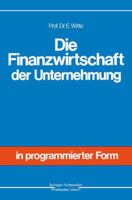 Die Finanzwirtschaft Der Unternehmung 3409370412 Book Cover