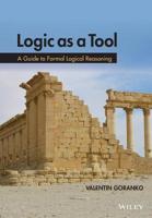 Logic as a Tool: A Concise Guide to Logical Reasoning 1848904606 Book Cover