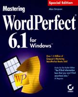 Mastering Wordperfect 6.1 for Windows 0782116264 Book Cover