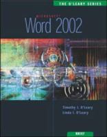 The O'Leary Series: Word 2002- Brief 0072472332 Book Cover