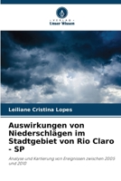 Auswirkungen von Niederschlägen im Stadtgebiet von Rio Claro - SP (German Edition) 6208295564 Book Cover