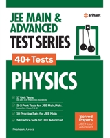 JEE MAIN & ADVANCED TEST SERIES 40+ Tests PHYSICS 9327194136 Book Cover