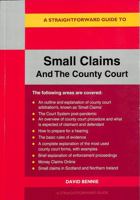 Straightforward Guide to Small Claims and the County Court, A 1802361944 Book Cover