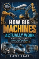 HOW BIG MACHINES ACTUALLY WORK: The Science and Engineering Behind Excavators, Trucks, Trains, Aircraft, and Industrial Machines for Kids Ages 8–12 B0HFK1G33J Book Cover