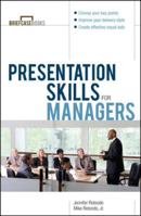 Presentation Skills For Managers 0071379304 Book Cover