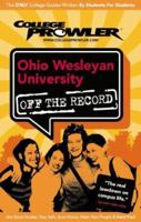 Ohio Wesleyan University (College Prowler) (College Prowler) 1427402604 Book Cover