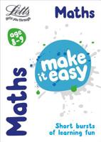 Maths Age 8-9 (Letts Make It Easy) 0008322848 Book Cover