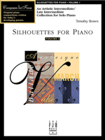 Silhouettes for Piano 1569392110 Book Cover