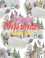 Country Christmas Coloring Book: Creative Haven Country Scenes Coloring Book For Adults Relaxation B08KQNS516 Book Cover