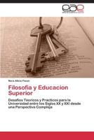 Filosofia y Educacion Superior 3844335811 Book Cover