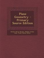 Plane Geometry 1018064389 Book Cover