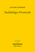 Nachhaltiges Privatrecht (Jus Privatum) 3161618645 Book Cover