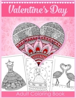 Valentine's Day Adult Coloring Book: 40 coloring to help relax stress B087SCDKFH Book Cover