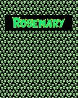 120 Page Handwriting Practice Book with Green Alien Cover Rosemary: Primary Grades Handwriting Book 1097497755 Book Cover