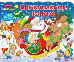 Fisher Price Little People Christmastime Is Here!: Over 65 Fun Flaps to Lift! 1474899943 Book Cover