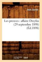 Les Preuves: Affaire Dreyfus (Classic Reprint) 2012697895 Book Cover