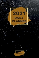 2021 Daily Planner: Wonderful 2021 Daily Planner with 1 page per day made in a handy format of 6 x9 inches inches that gives you enough space to focus on everything you need to have a very productive  0686940849 Book Cover