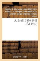 A. Brüll, 1836-1911 2329107552 Book Cover