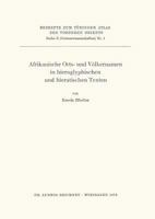 Afrikanische Orts- Und Volkernamen in Hieroglyphischen Und Hieratischen Texten 3920153189 Book Cover