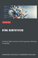 HTML Demystified: Crafting Web Content with Hypertext Markup Language B0CN6DFSVN Book Cover