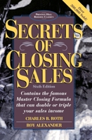 Secrets of Closing Sales 0136715125 Book Cover