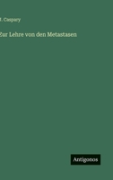 Zur Lehre von den Metastasen (German Edition) 3386993389 Book Cover