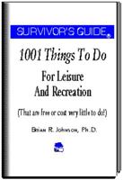 1001 things to do ;: For leisure and recreation (that are free or cost very little to do!) 1884425038 Book Cover