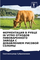 ФЕРМЕНТАЦИЯ В РУБЦЕ IN VITRO ОТХОДОВ ПИВОВАРЕННОГО ЗАВОДА С ДОБАВЛЕНИЕМ РИСОВОЙ СОЛОМЫ 6204153781 Book Cover