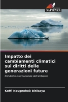 Impatto dei cambiamenti climatici sui diritti delle generazioni future: Nel diritto internazionale dell'ambiente 6205893002 Book Cover