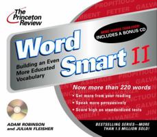 The Princeton Review Word Smart II CD: Building an Even More Educated Vocabulary (LL(R) Prnctn Review on Audio) 0609811088 Book Cover