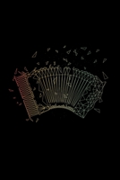 Notizbuch: A5 Block liniert - 120 Seiten Linien Notizbuch - Splitter Akkordeon passend als Geschenk f�r Akkordeon Musiker! 1691045055 Book Cover