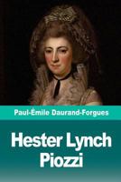 Hester Lynch Piozzi 1727137256 Book Cover