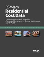 RS Means Residential Cost Data 2010 0876298285 Book Cover