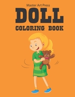 Master Art Press Doll Coloring Book B08WZBYYLS Book Cover