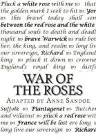 War of the Roses: Adapted from the Plays of William Shakespeare 1493709097 Book Cover