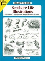 Ready-to-Use Seashore Life Illustrations: 230 Different Copyright-Free Designs Printed One Side (Clip Art (Dover)) 0486407071 Book Cover