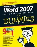 Word 2007 For Dummies 0470040580 Book Cover