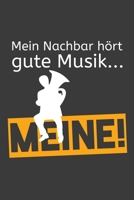 Mein Nachbar hört gute Musik Meine: Jahres-Kalender für das Jahr 2020 im DinA-5 Format für Musikerinnen und Musiker Musik Terminplaner 1698603762 Book Cover