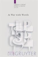 At War with Words 3110176491 Book Cover
