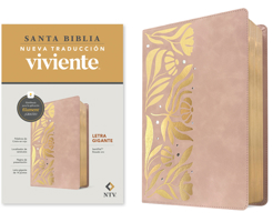 Biblia Letra Gigante Ntv Con Filament (Sentipiel, Rosado Oro, Letra Roja) B0H578XMCM Book Cover