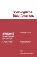 Soziologische Stadtforschung 3531120220 Book Cover