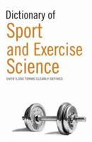 Dictionary of Sports Science 0713677856 Book Cover