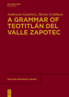 A Grammar of Teotitlán del Valle Zapotec (Mouton Grammar Library [Mgl]) 3111320766 Book Cover