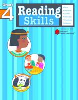 Reading Skills: Grade 4 (Flash Kids Harcourt Family Learning) (Flash Kids Harcourt Family Learning) 1411401166 Book Cover