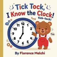 Tick Tock, I Know the Clock!: A Fun Daily Routine and Time-Telling Book for Kids B0GYP2JB4Y Book Cover